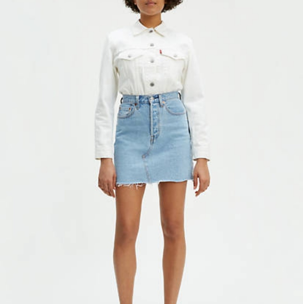 Levi's Deconstructed Skirt